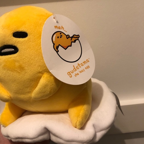 ✨2 for $25✨ NWT Sanrio Gudetama (The Lazy Egg) Plush! - Picture 2 of 3